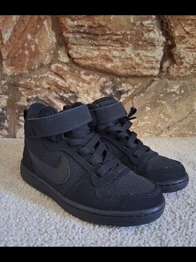 Nike Kids' Black High-Top Sneakers